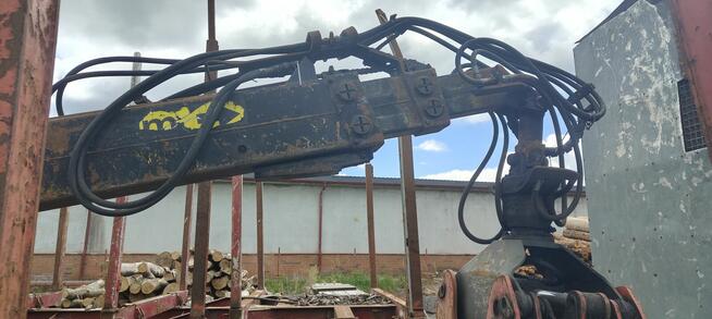 Scania do drzewa lasu