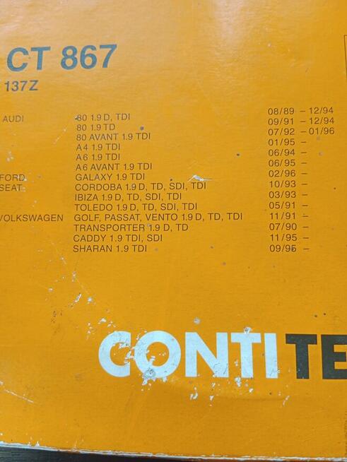 NOWY pasek rozrządu do Volkswagen T4