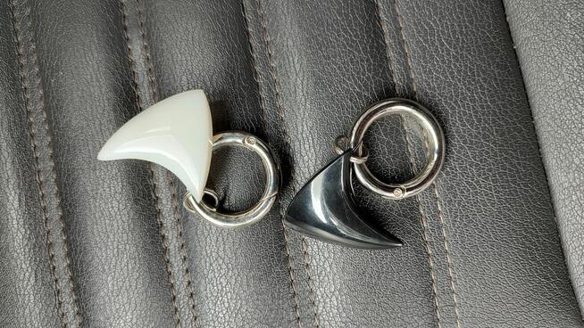 Brelok do kluczy / komplet b & w