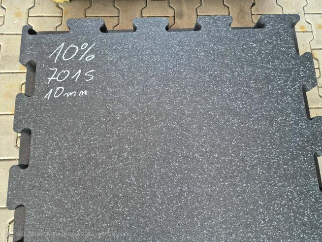 Maty gumowe PUZZEL z granulatu SBR- pod basen, zjeżdżalnie,