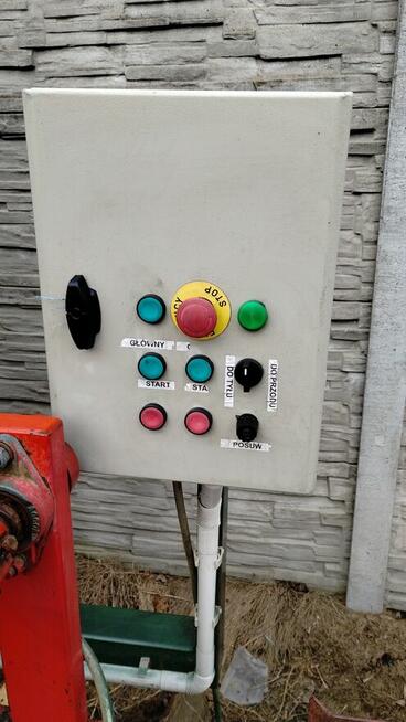 TRAK taśmowy dwugłowicowy TRAK-MET PRPW-2, oflisiarka, deski