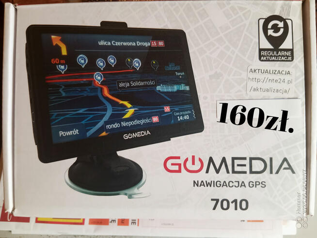 Używana sprawna w 100% Nawigacja Bus, Tir, GOMEDIA 7010