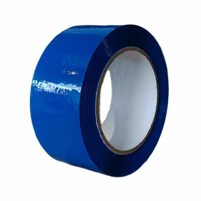 Taśma klejąca pakowna niebieska 48mm paleta 1320 szt