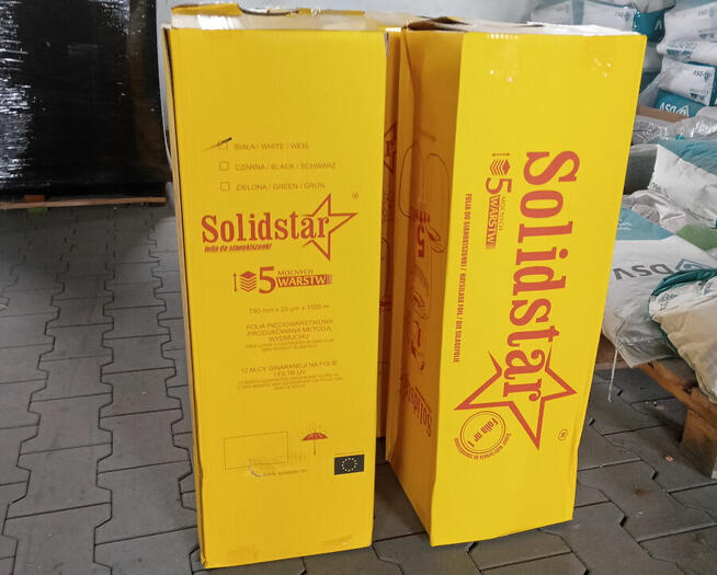 Folia SOLIDSTAR do sianokiszonki 1500m/750mm 5-warstwowa