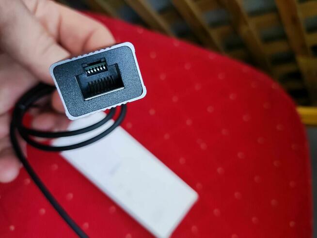 Adapter Ethernet RJ45 do iPhone iPad Wi-Fi karta sieciowa