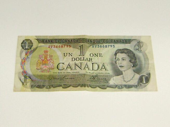 Banknot 1 dolar kanadyjski Kanada 1973