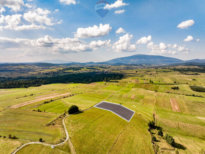 Działka leśna w Jabłonce- widok Babia Góra!