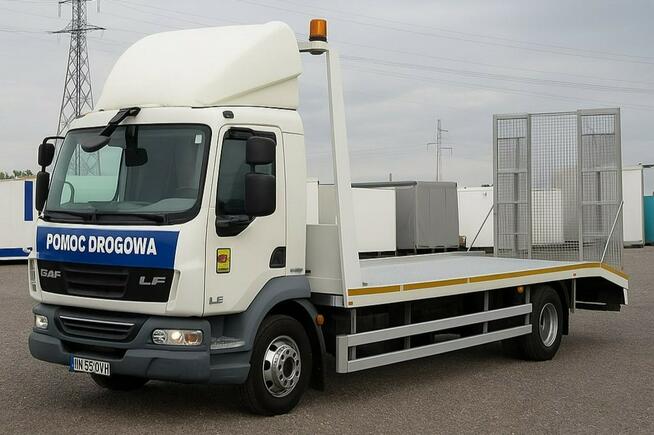 DAF LF 45.210 Laweta Pomoc Drogowa Specjalny Przebieg Udokumentowany, Hydrauliczna klapa najazdowa, 
