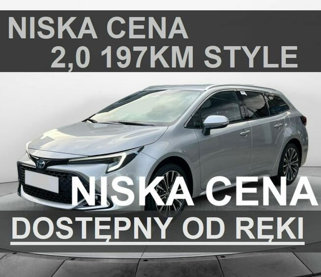 Toyota Corolla Style 2,0 196KM Kamera Super Niska Cena Dostępny od ręki 1539 zł