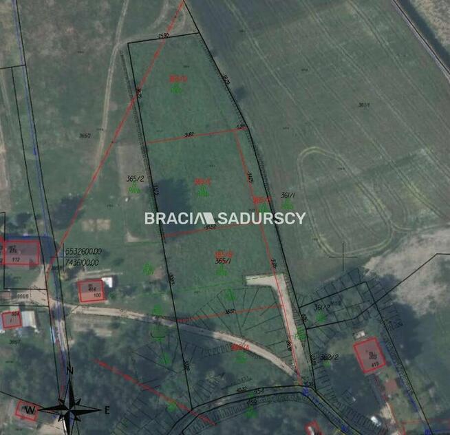 Działka budowlana Grajów gm. Wieliczka