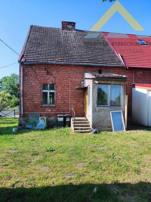 Pół domu do remontu z potencjałem, działka 150 tys