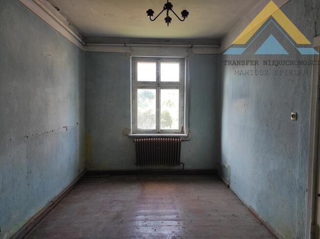 Pół domu do remontu z potencjałem, działka 150 tys