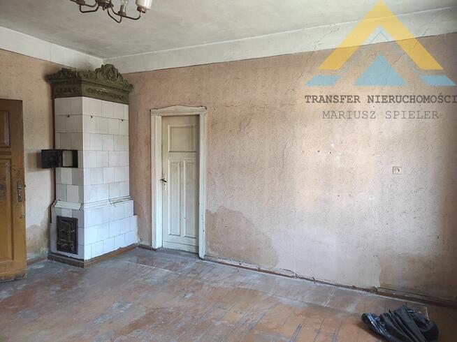 Pół domu do remontu z potencjałem, działka 150 tys