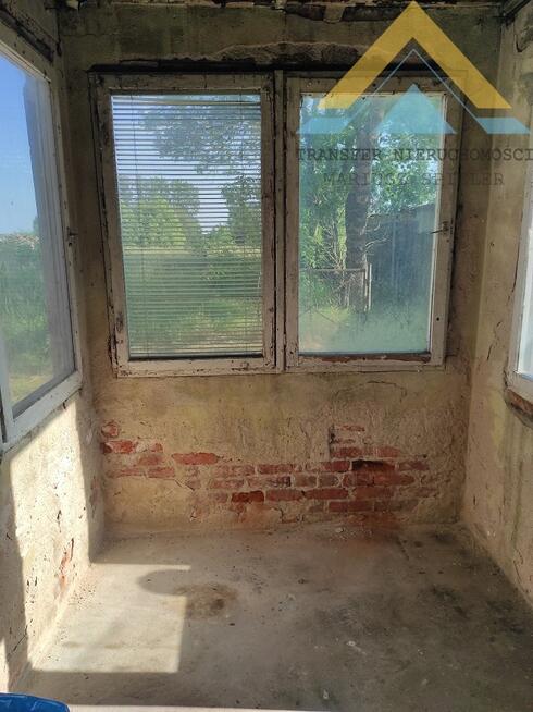 Pół domu do remontu z potencjałem, działka 150 tys