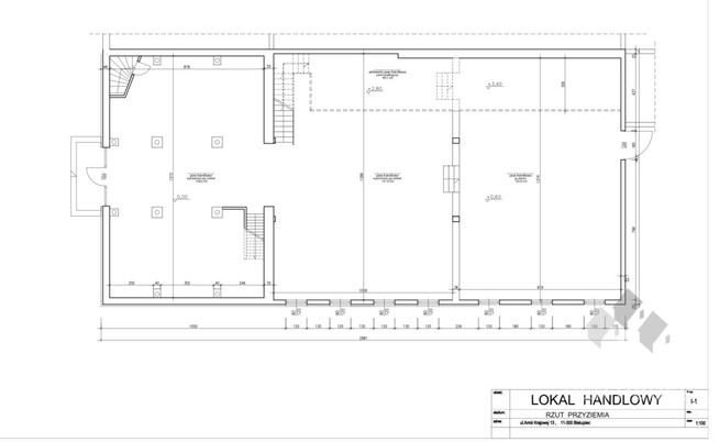 Obiekt handlowo-usługowy, przy głównej drodze