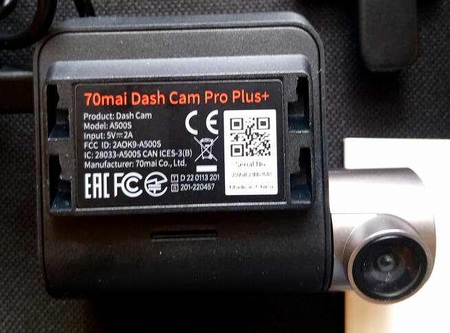 NOWA NIE UŻYWANA Kamera 70Mai Dash Cam Pro Plus+ A500S