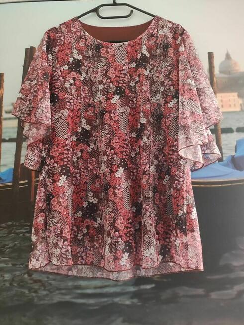 Damska bluzka z rękawem 3/4