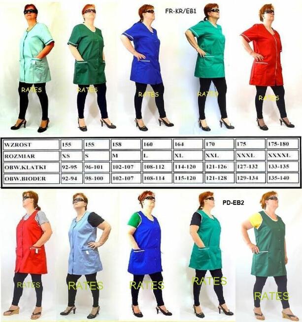 Odzież robocza i ochronna firmy Rates https://rates.pl