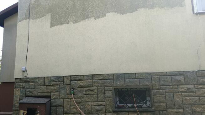 Mycie dachów, elewacji i kostki brukowej.