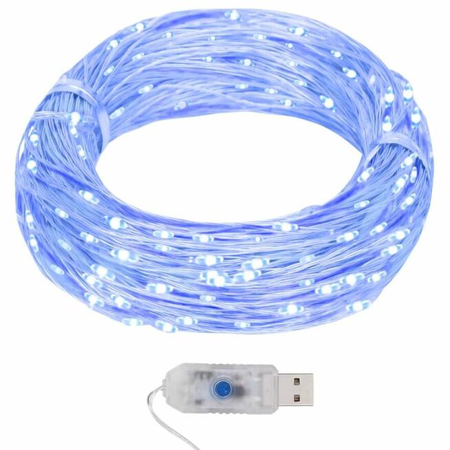 Lampki LED, 150 diod, kolorowe, 15 m vidaXL
