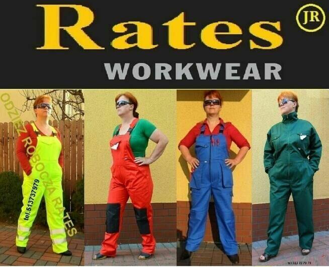 Odzież robocza i ochronna firmy Rates https://rates.pl