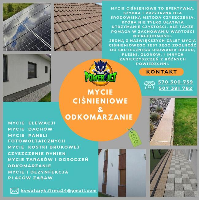 Zadbaj o swoje otoczenie. Mycie ciśnieniowe, odkomarzanie.