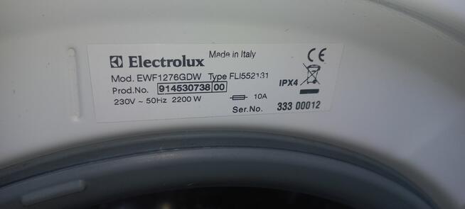 pralka Electolux Steamsystem 7kg na czesci
