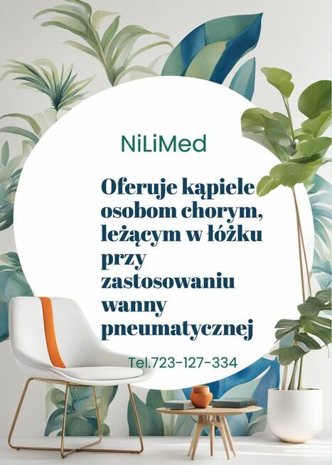 Kąpiel w łóżku osób leżących i niesamodzielnych w Państwa d