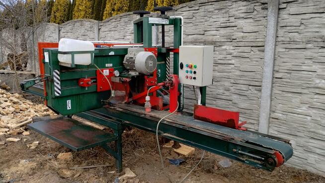 TRAK taśmowy dwugłowicowy TRAK-MET PRPW-2, oflisiarka, deski