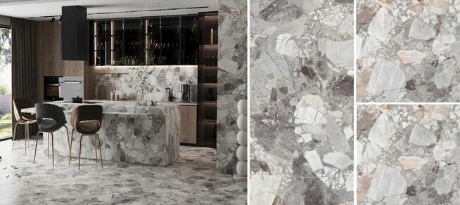 gres 60/120 60/60 pompei white satyna - mat + sugar - lapatt