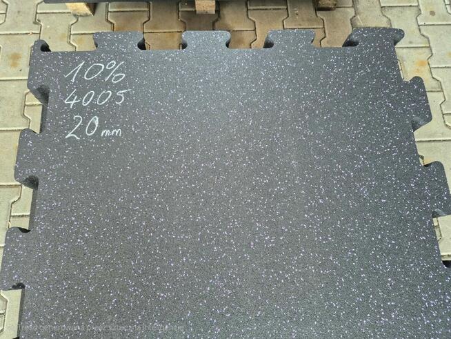 Maty gumowe PUZZEL z granulatu SBR- pod basen, zjeżdżalnie,