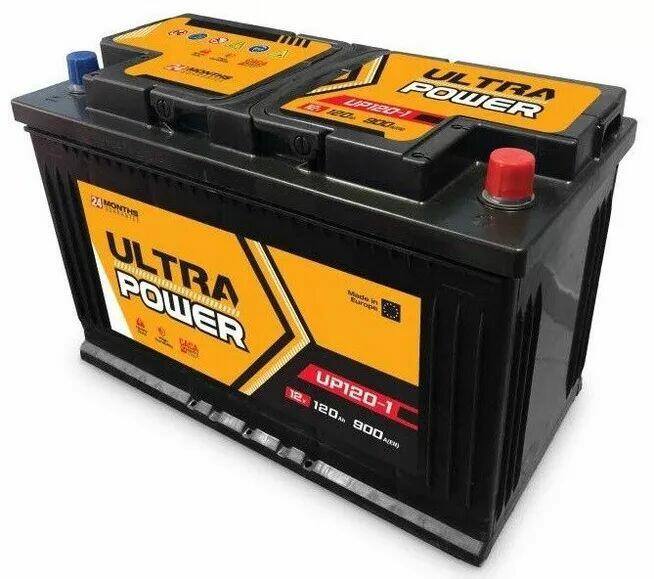 Akumulator Ultra Power 120Ah 900Ah
