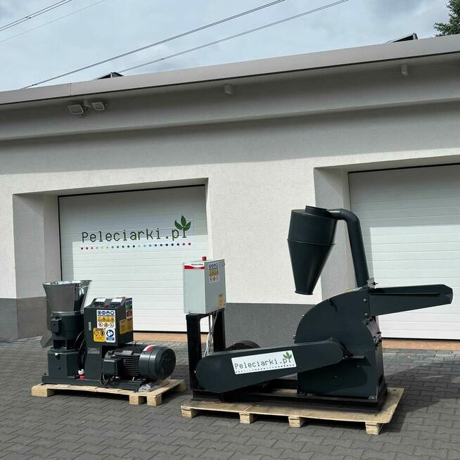Najmniejszy zestaw do peletowania : Młyn 15KW + Peleciarka