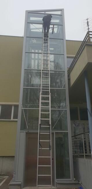 Mycie dachów, elewacji i kostki brukowej.