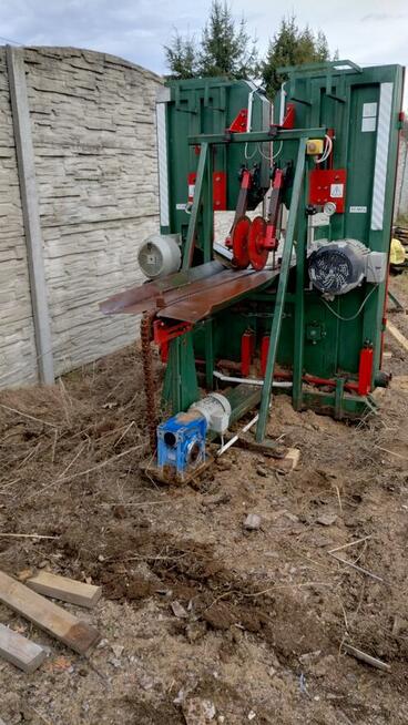 TRAK TAŚMOWY PIONOWY TRAK-MET, oflisiarka, do palet, obrzynar