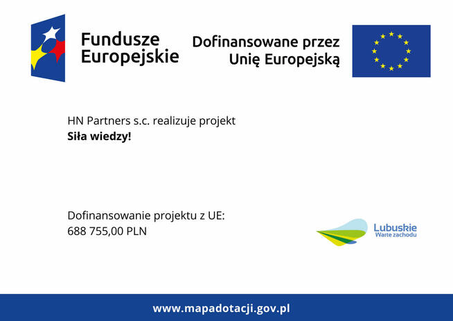 Bezpłatny Projekt UE Siła wiedzy! - Edukacja osób dorosłych