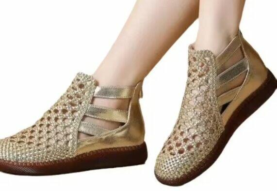 Złote Buty LUX Rozmiar 40 NOWE Cena z Wysyłką