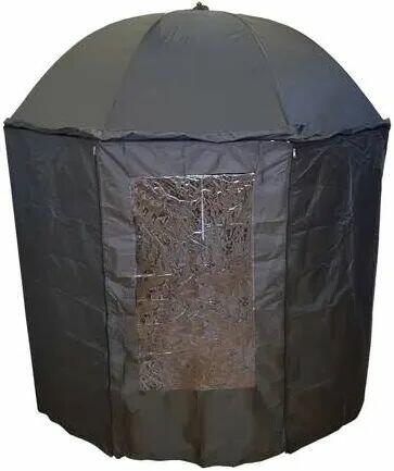 York parasol ciemnozielony 250cm z pełnym boczkiem