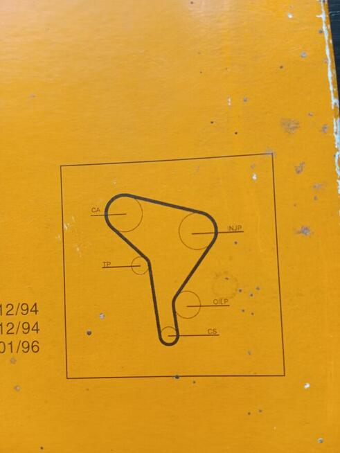 NOWY pasek rozrządu do Volkswagen T4