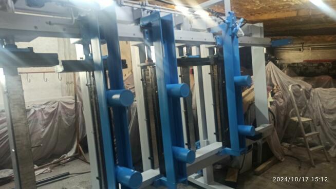 Prasa do klejonki hydraulika ścisk pionowy Hess