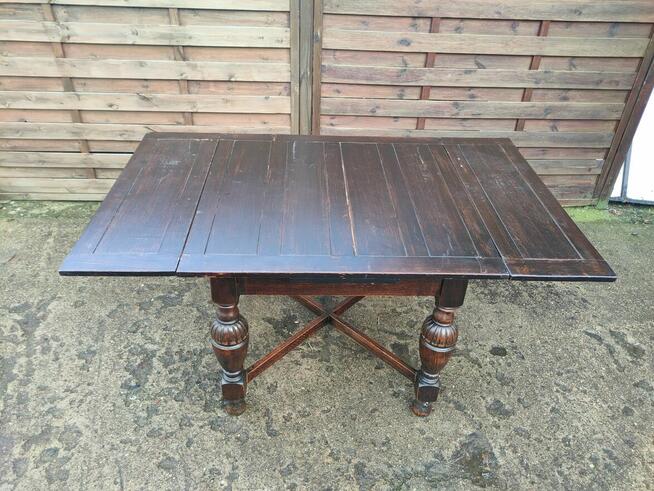 Stół rozkładany eklektyczny drewniany WYPRZEDAŻ!