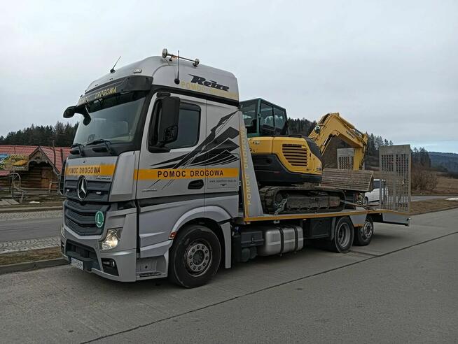 Pomoc drogowa transport maszyn