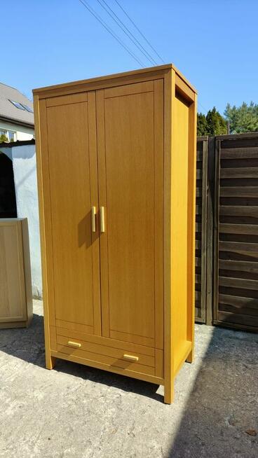 Szafa 2-drzwiowa dębowa solidna piękna PROMOCJA