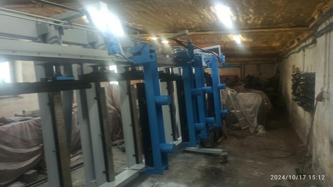 Prasa do klejonki hydraulika ścisk pionowy Hess