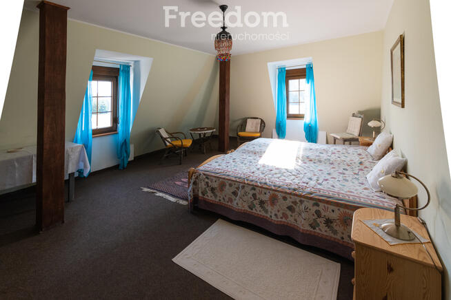 Dworek z dużą działką blisko lasu i jeziora