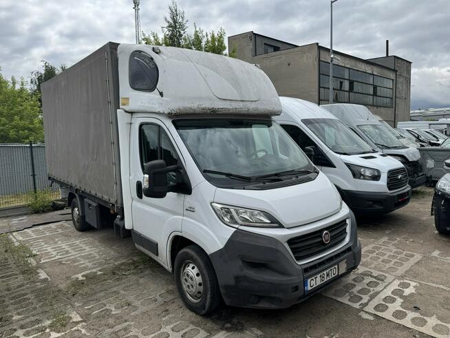 Fiat Ducato 2,3JTD 130KM Skrzynia Plandeka Kabina Sypialna Klima Tempomat