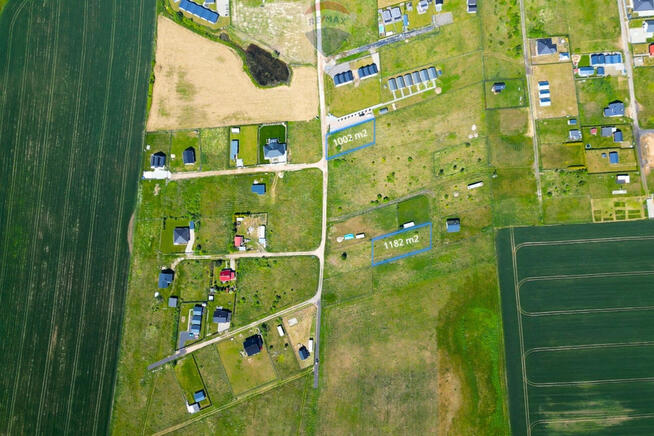 Działka budowlana 1002 m² / 1000 m do Morza Gąski