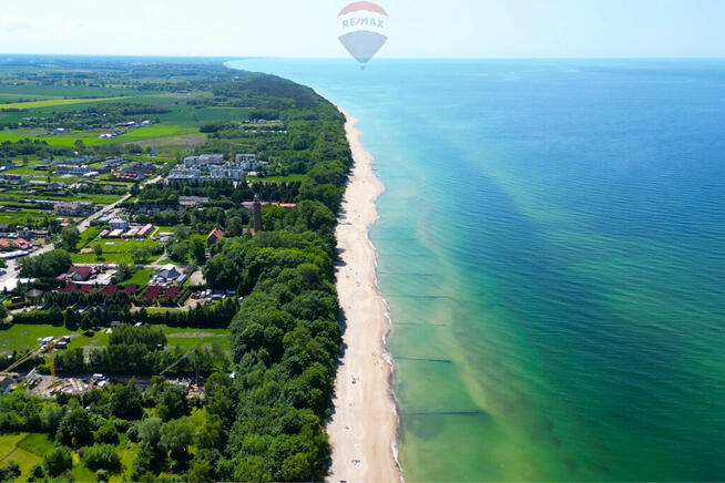 Działka budowlana 1002 m² / 1000 m do Morza Gąski