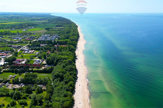 Działka budowlana 1182 m² / 1000 m od Morza Gąski