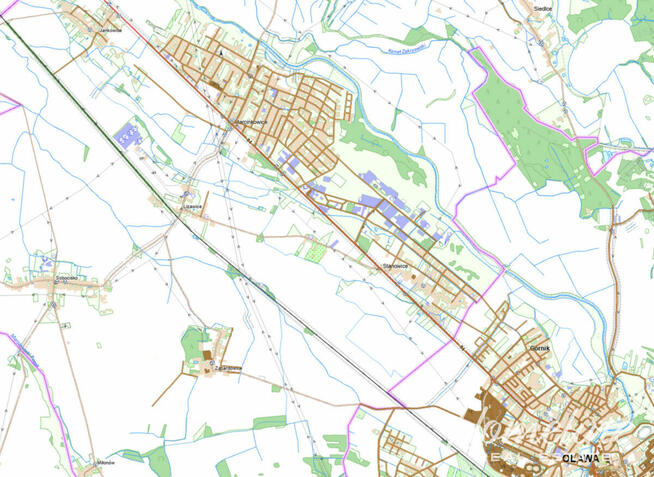 Działka przemysłowa Oława, Wrocławska